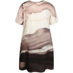 Kitty Kjole Brun/offwhite