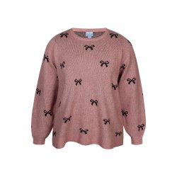 Elga Strik Bluse Old Rose