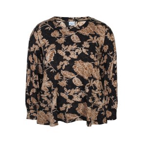 Liane Bluse Brun