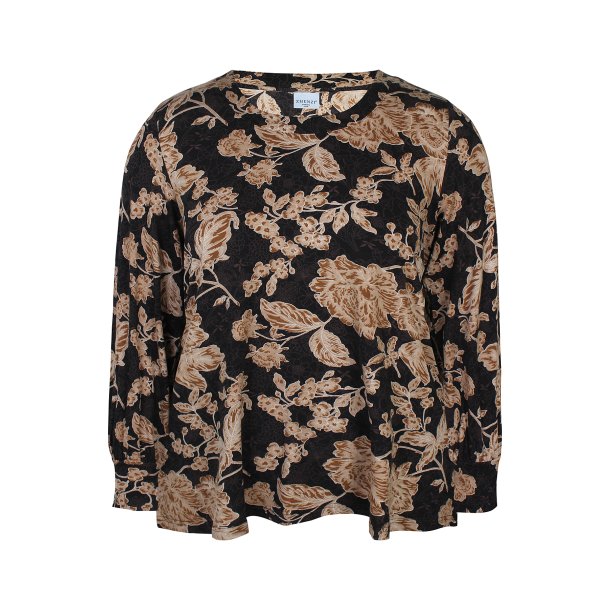 Liane Bluse Brun