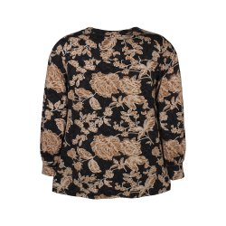 Liane Bluse Brun