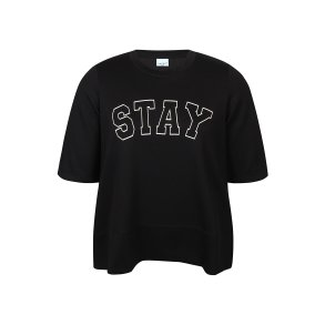 Mya Stay Bluse Sort