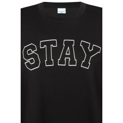Mya Stay Bluse Sort