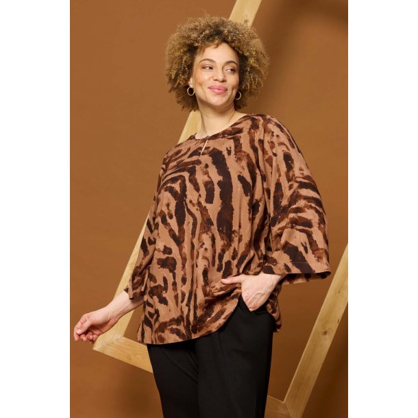 Maxie Bluse Brun