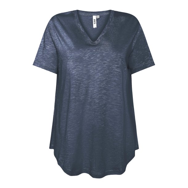 Bluse s/s Navy Bl