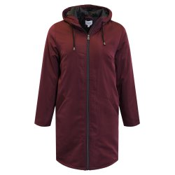 Vatteret Jakke Bordeaux