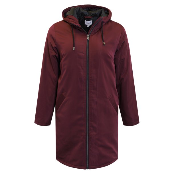 Vatteret Jakke Bordeaux
