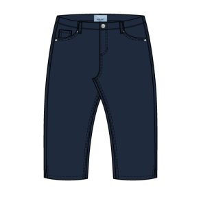 Twist Knickers Navy Slim L44