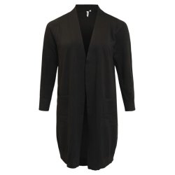 Sort Strik Cardigan