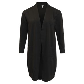 Sort Strik Cardigan