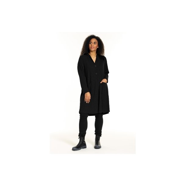 Marlene Strik Cardigan Sort