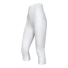 Bambus Capri Legging Hvid
