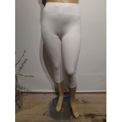 Bambus Capri Legging Hvid
