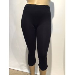 Bambus Capri Legging Sort