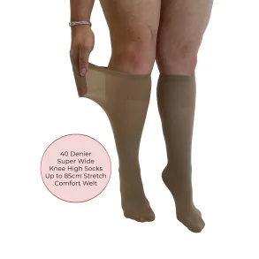 1 Par Knstrmper 40Den Nude