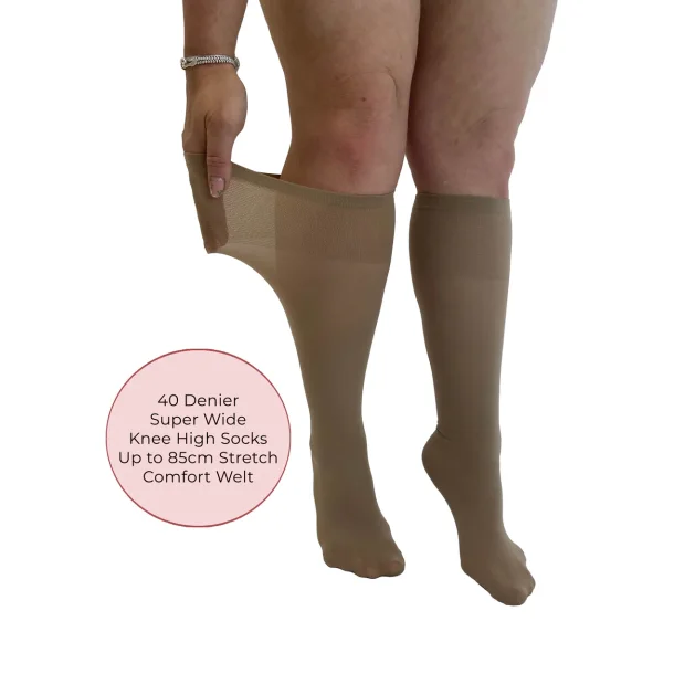 1 Par Knstrmper 40Den Nude