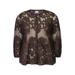 Lidia Blonde Bluse Brun