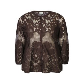 Lidia Blonde Bluse Brun