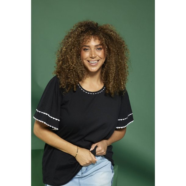 Leia T-shirt s/s Sort