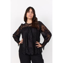 Klea Blonde Bluse Sort