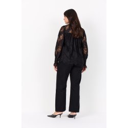 Klea Blonde Bluse Sort