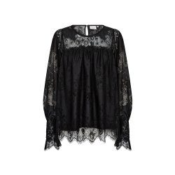 Klea Blonde Bluse Sort