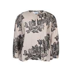 Merna Bluse Sand/Brun