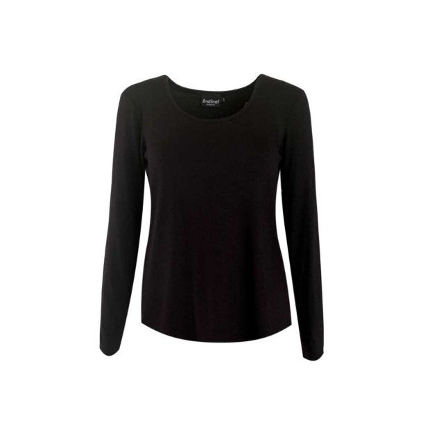 Bambus Bluse Sort