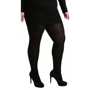 Curvy Super-Stretch 90 Den. Black