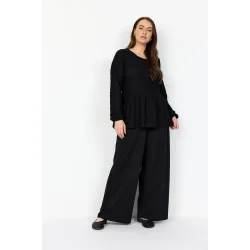Alberta Bluse Sort