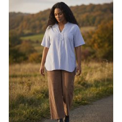 Damimmi Bluse Denim/Lysebl�