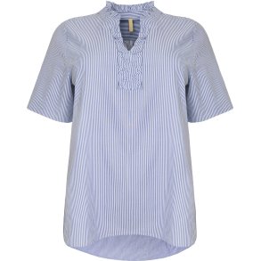 Damimmi Bluse Denim/Lysebl�