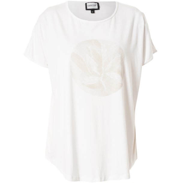 Gitte T-Shirt Hvid m.print