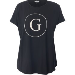 Gitte T-Shirt Sort m.print