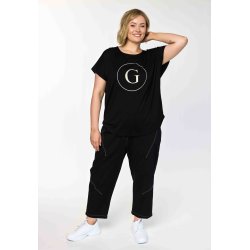 Gitte T-Shirt Sort m.print