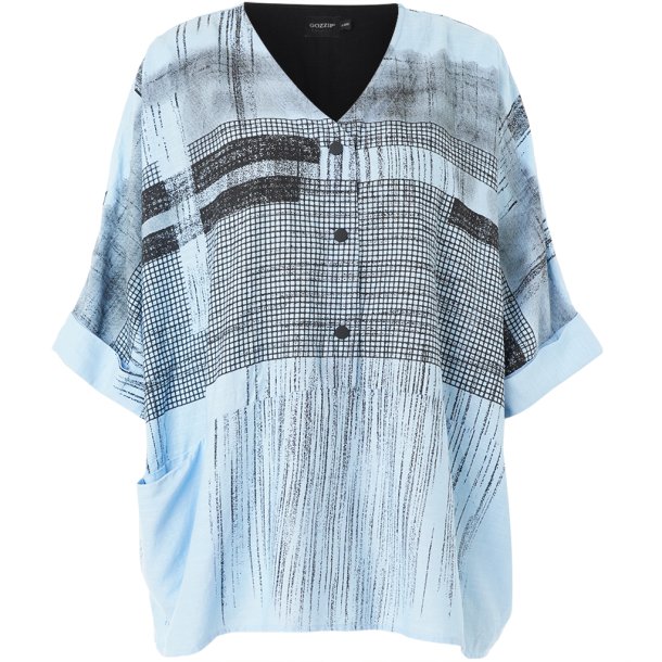 Elissa Oversize Bluse Bl�