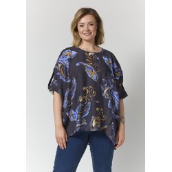 Elissa Bluse Bl� Print