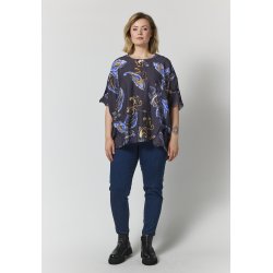 Elissa Bluse Bl� Print