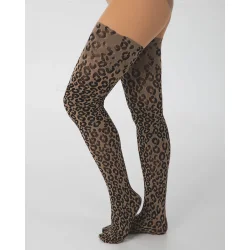 Curvy Super-Stretch Leopard