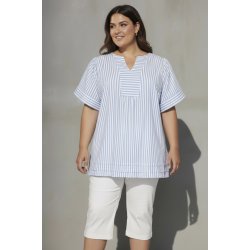 Magdette Bluse Bl�/Hvid