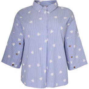 Melissa Bluse Bl�/Hvid