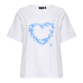 Bella Bluse Hvid/Bl�