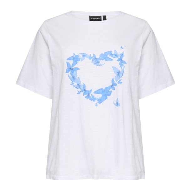 Bella Bluse Hvid/Bl�