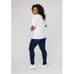 Bella Bluse Hvid/Bl�