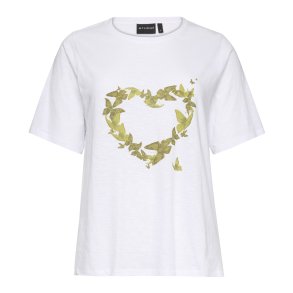 Bella Bluse Hvid/Gr�n