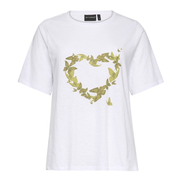 Bella Bluse Hvid/Gr�n