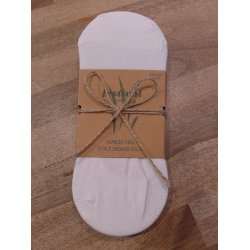 Bambus Footie Hvid 37/41 3pk