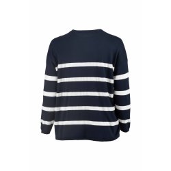 Helsinki Strik Bluse Navy