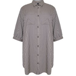 Sonjanne Skjortekjole Navy Strib