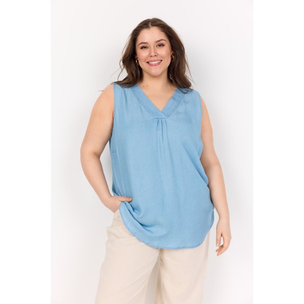 Flora Top Lys Denim